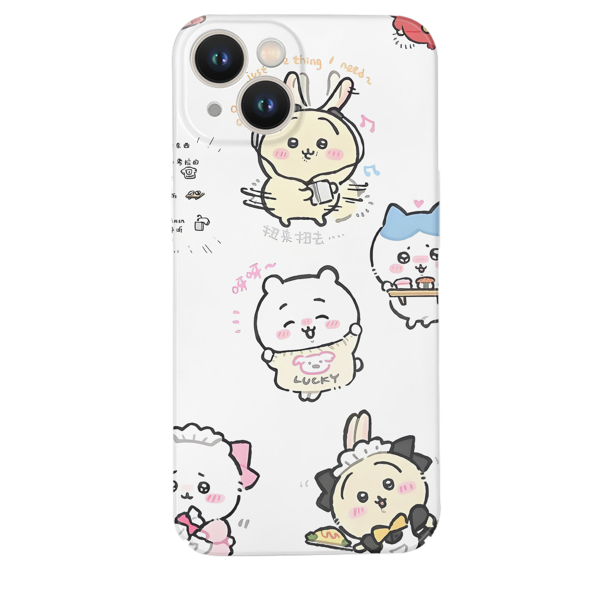 （画像用） ちいかわ Chii-kawa 【iPhone 14シリーズ対応】ハードケース